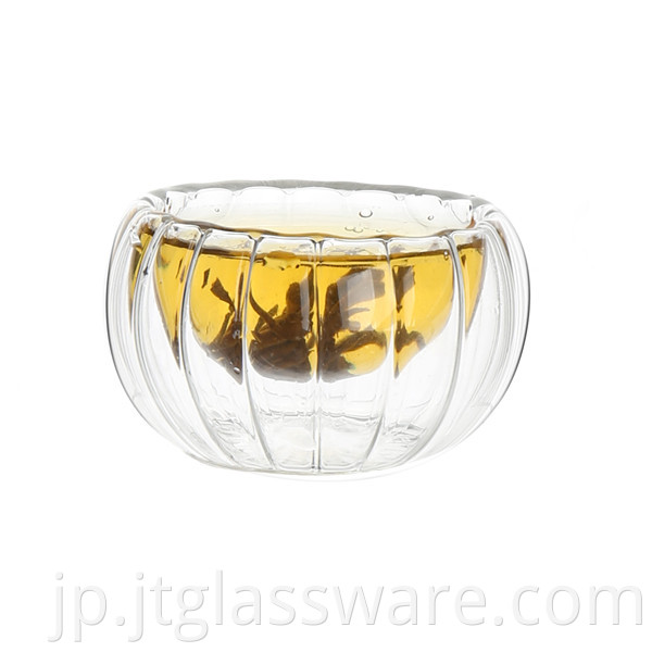 Double Wall Glass Tea Cup